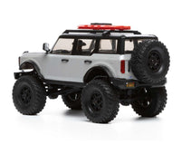 Axial SCX24 2021 Ford Bronco Hard Body 1/24 4WD RTR Scale Mini Crawler (Grey)