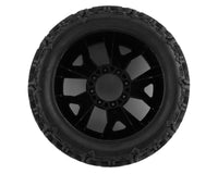 DuraTrax Warthog 5.7" Pre-Mounted Tire (Black) (2) w/24mm Hex 8S (KRATON/X-MAXX)