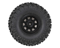 Duratrax Deep Woods CR 1.9" Pre-Mounted Crawler Tires (2) (Black) (C3 - Super Soft)