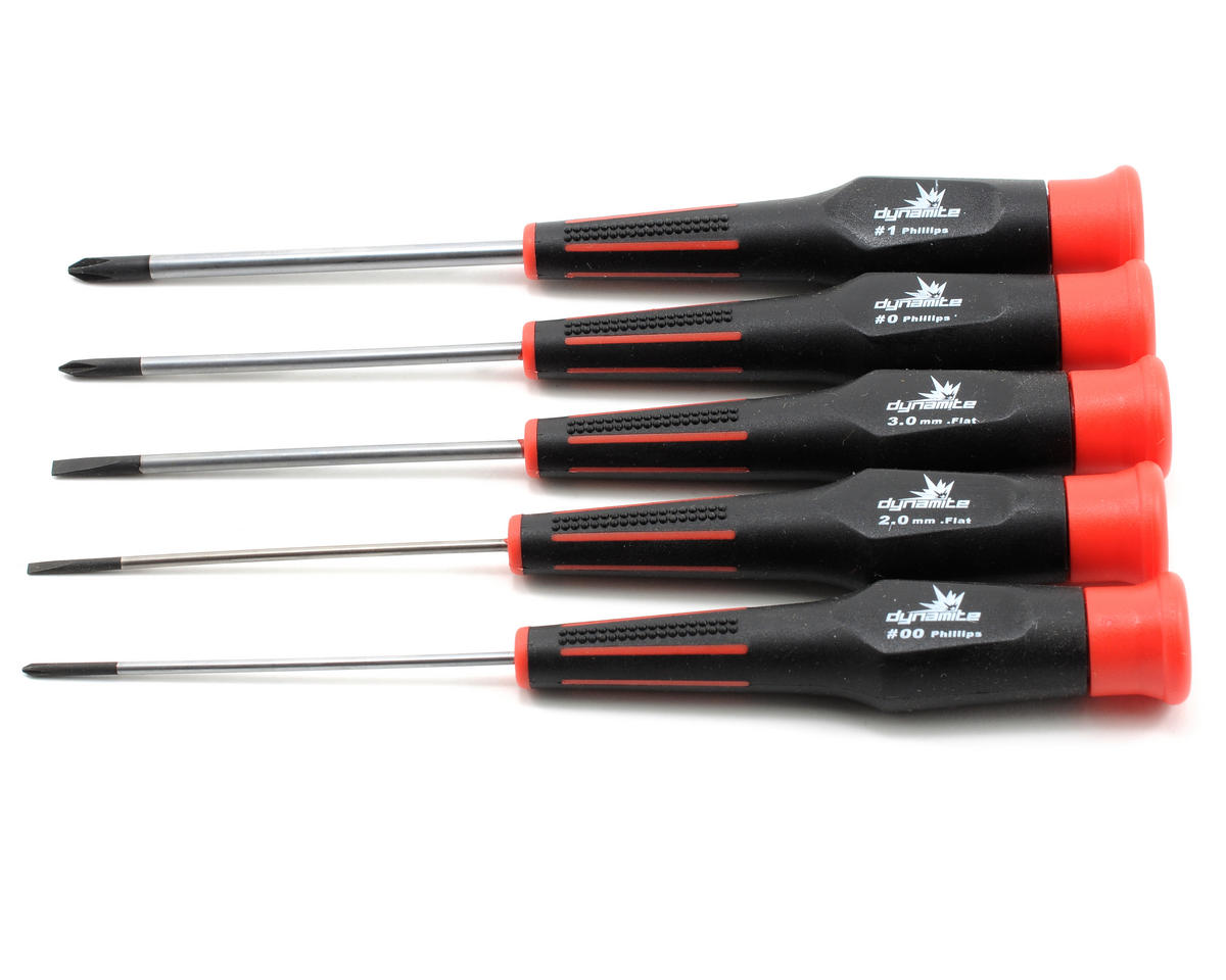 Dynamite 5 Piece Screwdriver Set| HackFab Hobbies