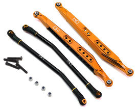 Hot Racing Axial Yeti Aluminum Rear Link Set (Orange)