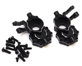 Hot Racing Traxxas TRX-4 Aluminum Front Inner Portal Drive Housing (Black) (2)