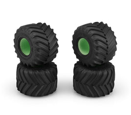 JConcepts 1.1" Renegades - Blue Compound, 1/24th Mini Monster Truck Tire, 4pc.