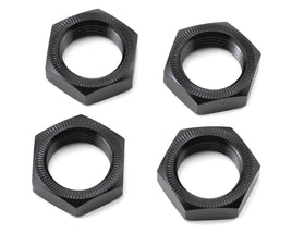 Losi Aluminum Wheel Nut (Black) (4) MTXL. DBXL-E