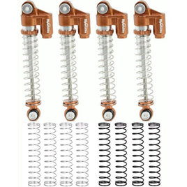 Powerhobby Bronze Aluminum 48mm Long Travel Shocks Axial SCX24 Jeep Bronco Crawler