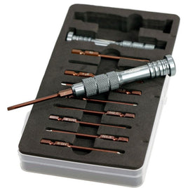 Powerhobby RC Hex Driver Tool Set Metric 0.9 1.3 1.5 2.0 2.5 3.0mm w/ 2 Handles