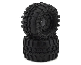 Pro-Line Interco TSL SX Super Swamper 2.8" Pre-Mounted Tires w/Raid Rear Wheels (M2) (2) (Black)