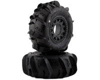 Pro-Line Dumont Paddle 2.2/3.0 Pre-Mounted Tires w/Raid Wheels (Black) (2) (Z3) w/12mm Removable Hex 0
