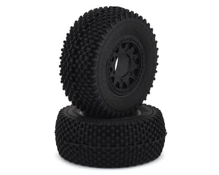 Pro-Line Gladiator SC Tires w/Raid Wheels (Black) (2) (Slash Rear) (M2) w/12mm Hex