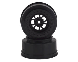 Pro-Line Pomona Drag Spec Rear Drag Racing Wheels (2) w/12mm Hex (Black)