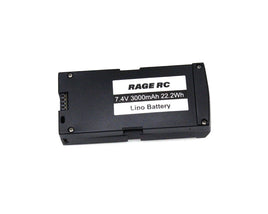 Rage 2S 7.4V 3000 Mah Lipo Battery W/ Case; Stinger GPS