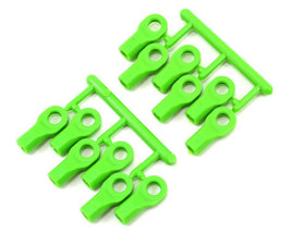 RPM 80474 Traxxas Short Rod Ends - Set Of 12 Green