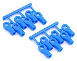 RPM Short Traxxas Turnbluckle Rod End Set (Blue) (12)