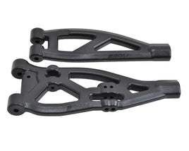 RPM ARRMA Kraton/Outcast Front Upper & Lower Suspension Arm Set (Black)