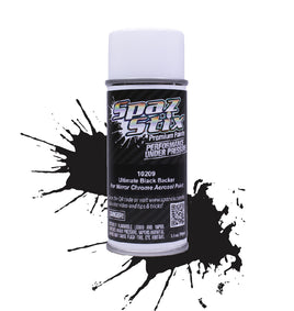 Spaz Stix "Ultimate Black" Backer Spray Paint (3.5oz)