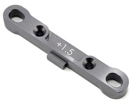 Tekno RC Aluminum Rear-Rear Adjustable Hinge Pin Brace (Gun Metal)  +1.5