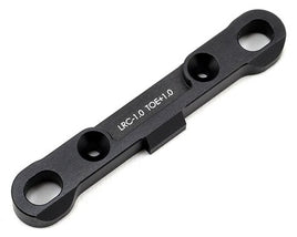 Tekno RC CNC Aluminum Rear-Rear Adjustable Hinge Pin Brace (Gun Metal) -1