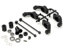 Tekno RC M6 Driveshaft & Hub Carrier Set (Rear, 6mm)  SLASH 4X4