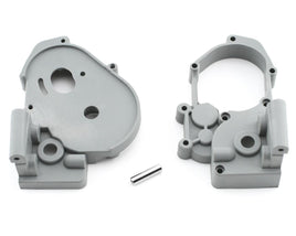Traxxas Gearbox Halves w/Idler Shaft (Gray) 2wd